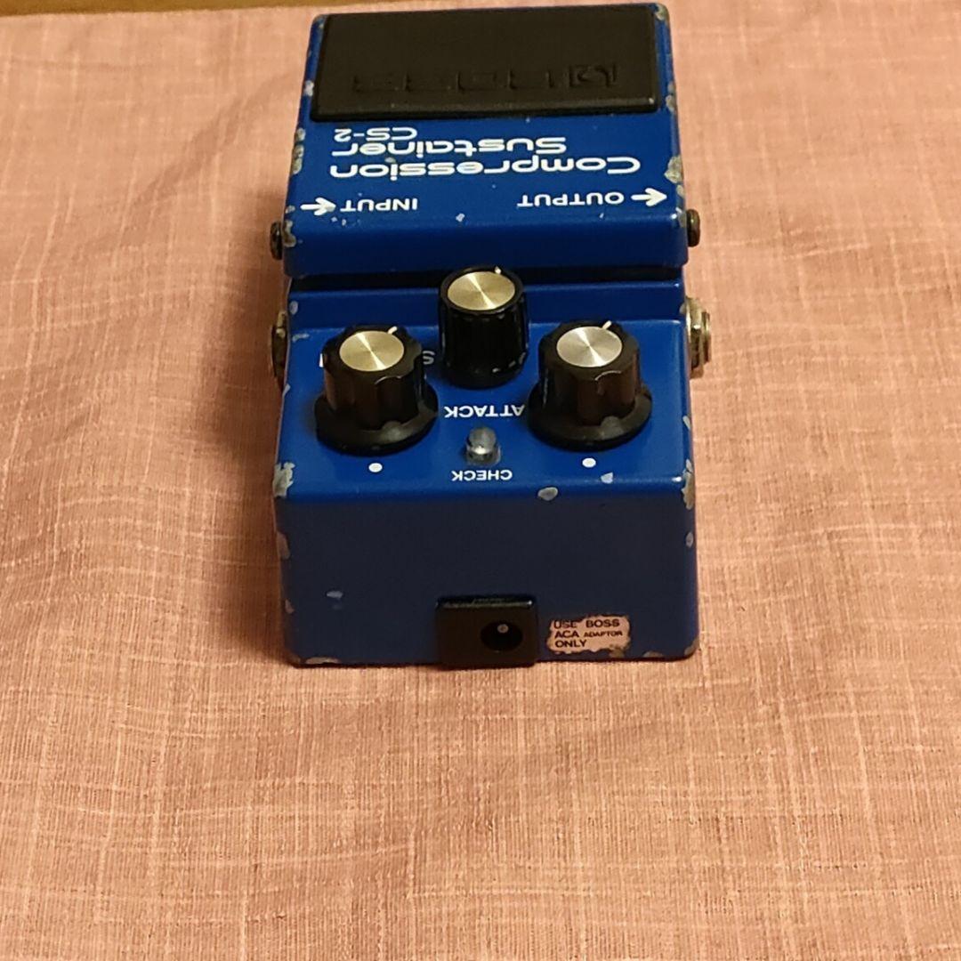 BOSS CS-2 コンプレッサー 青色LED PSA仕様