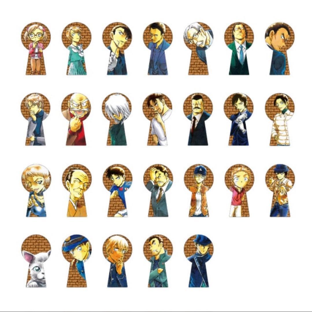 『名探偵コナン』鍵穴ピンズ53～78巻　コンプリート 名探偵コナン』鍵穴ピンズ53～78巻 コンプリート 名探偵コナン』鍵穴