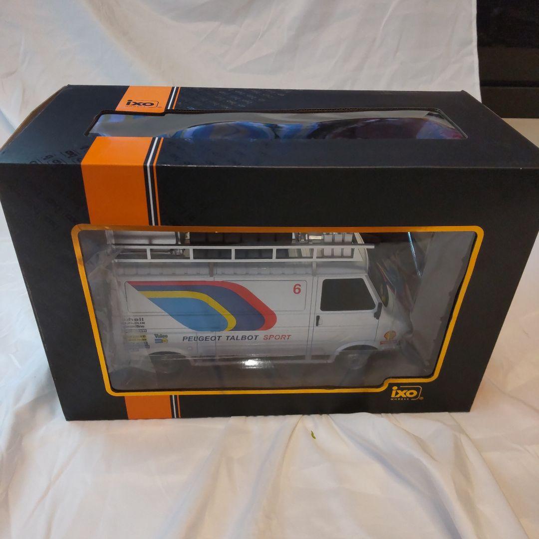 1/18 イクソ　フィアット 242 プジョー仕様　サポートカー