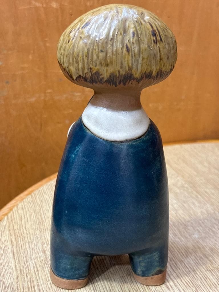 Lisa Larson リサラーソン UNGAR Pelle 少年と猫 - メルカリ