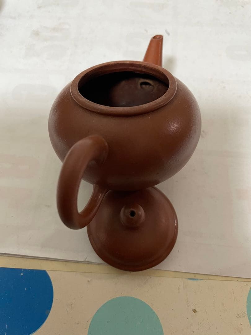 急須　紫砂　朱泥　中国宜興　古美術