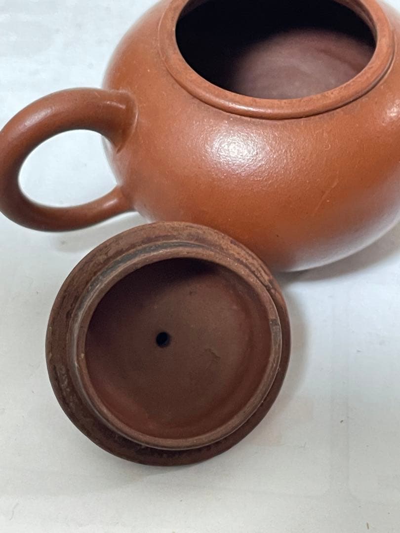 急須　紫砂　朱泥　中国宜興　古美術