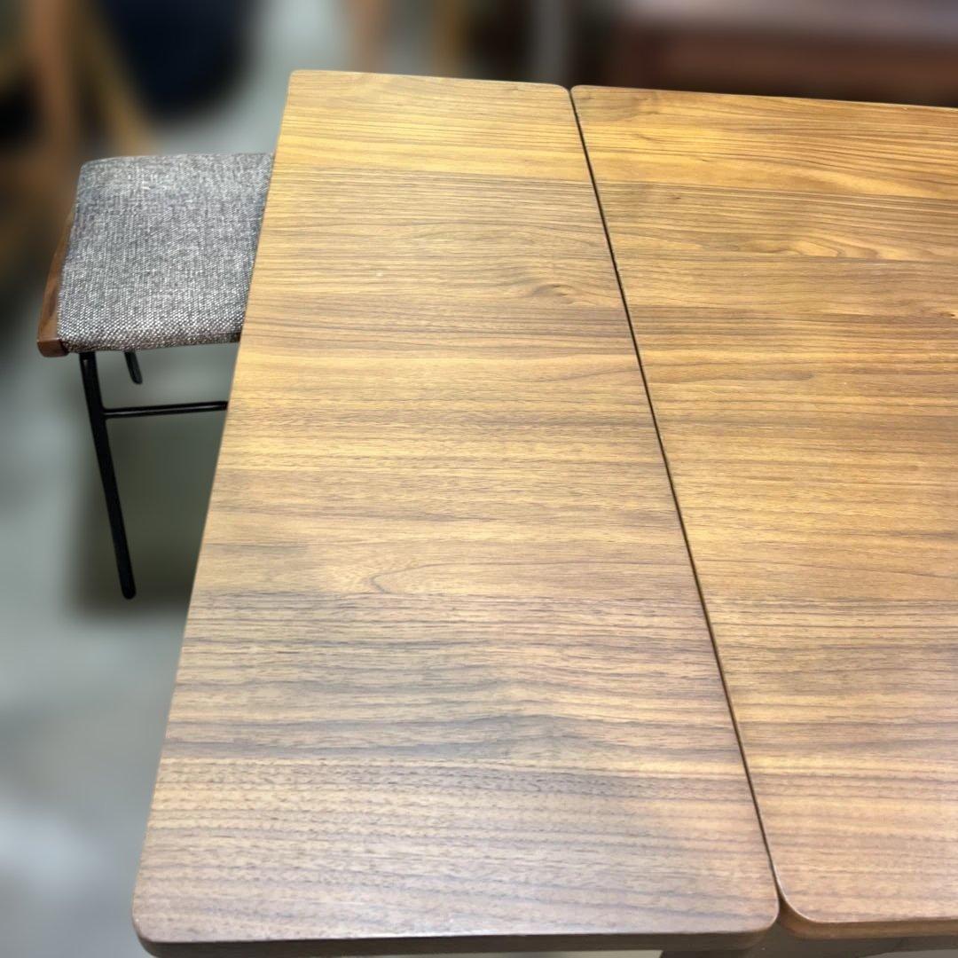 【unico】◇TRITOシリーズ◆ダイニングセット◇拡張天板◆