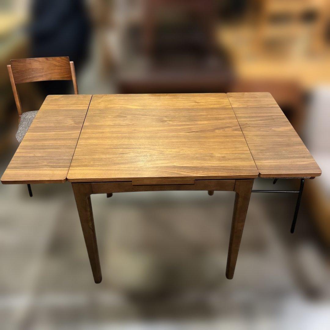 【unico】◇TRITOシリーズ◆ダイニングセット◇拡張天板◆