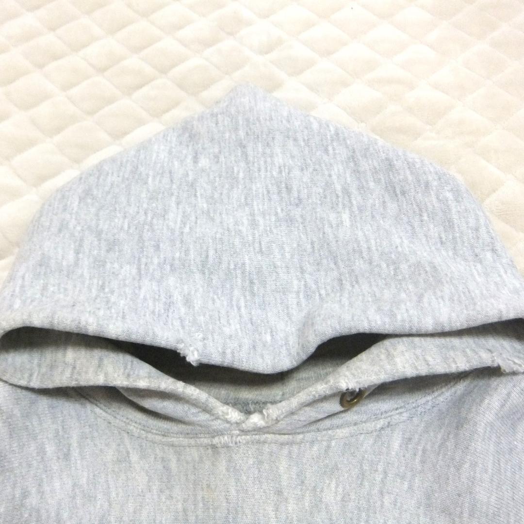 80sチャンピオントリコタグ小フードUSA製リバースウィーブパーカー