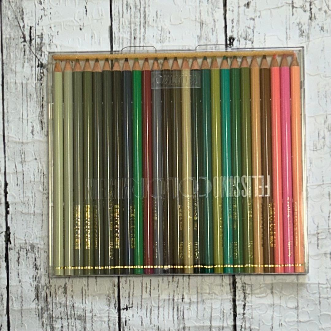 フェリシモ500色の色鉛筆♦️のっぽ♦️超貴重・日本製♦️1992年初代・