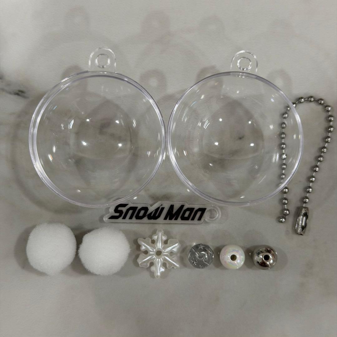 SnowMan 1st POP-UP 阿部亮平 スノーボール キーリング - メルカリ