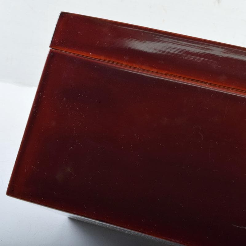 茶道具 春慶塗 利休茶箱 茶碗 振出など 九点 一式 仕覆付 M R9344