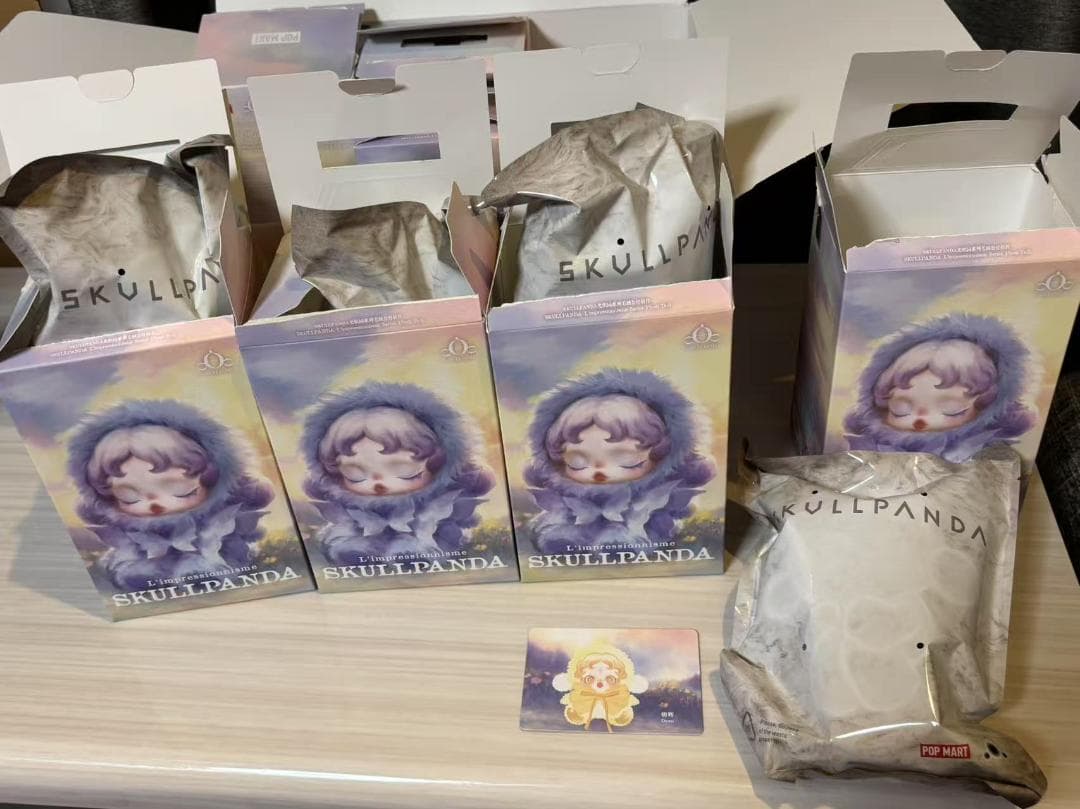 SKULLPANDA L’impressionnisme 4点セット