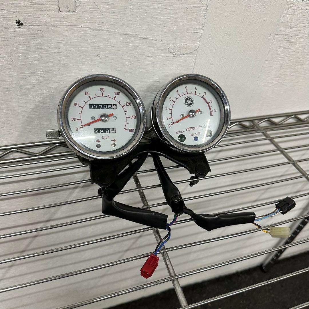 ヤマハSR400 純正メーターメーターステー