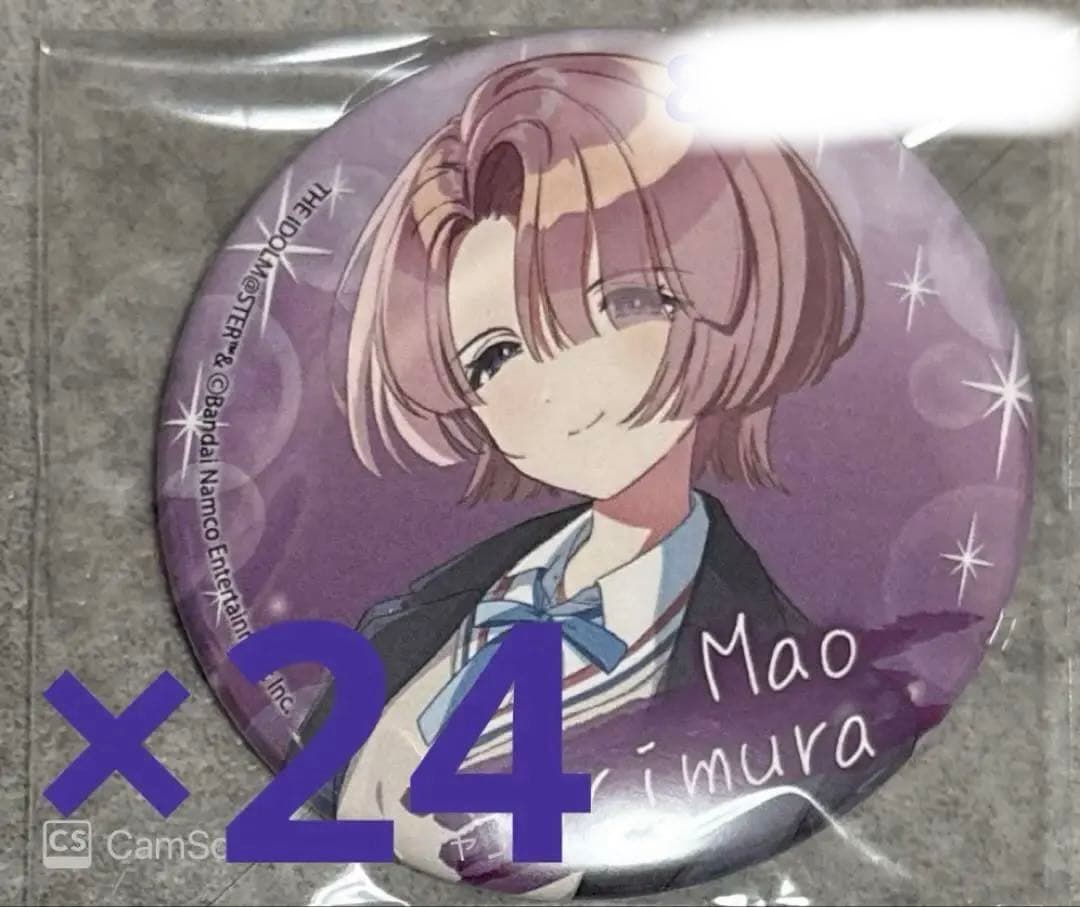 有村麻央　缶バッジ 24個 & アクスタ セット売り