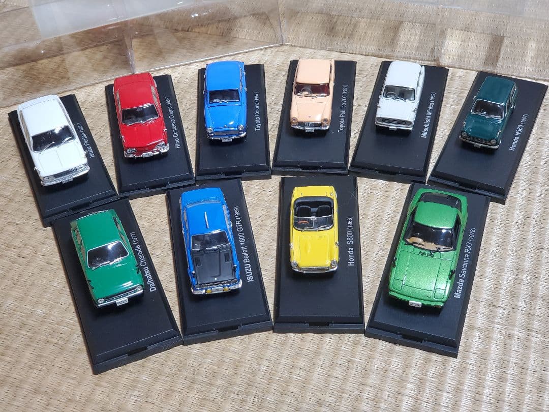 クラシックカー ミニカーセット 10台