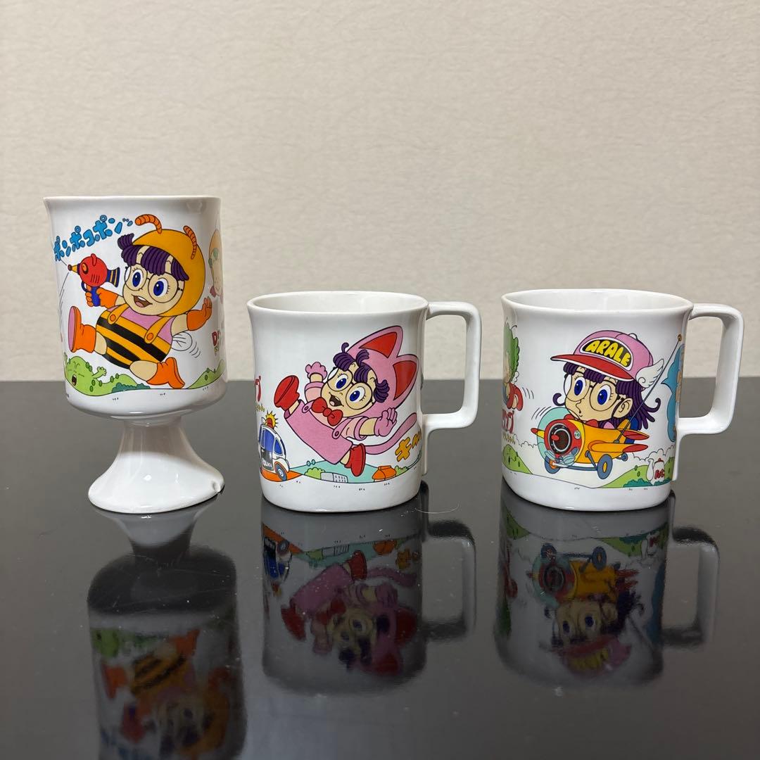 グリコ　いちこポッキー　アラレちゃん　カップセット