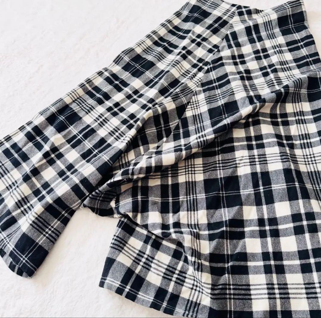 美品✨ ヨウジヤマモト 変形 サルエルパンツ ワイド チェック ラメ 2 ウール