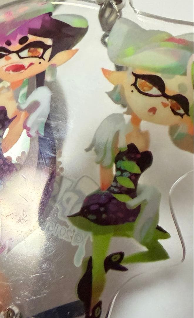 スプラトゥーン シオカラーズ アオリ ホタル 缶バッジ アクリルキーホルダー