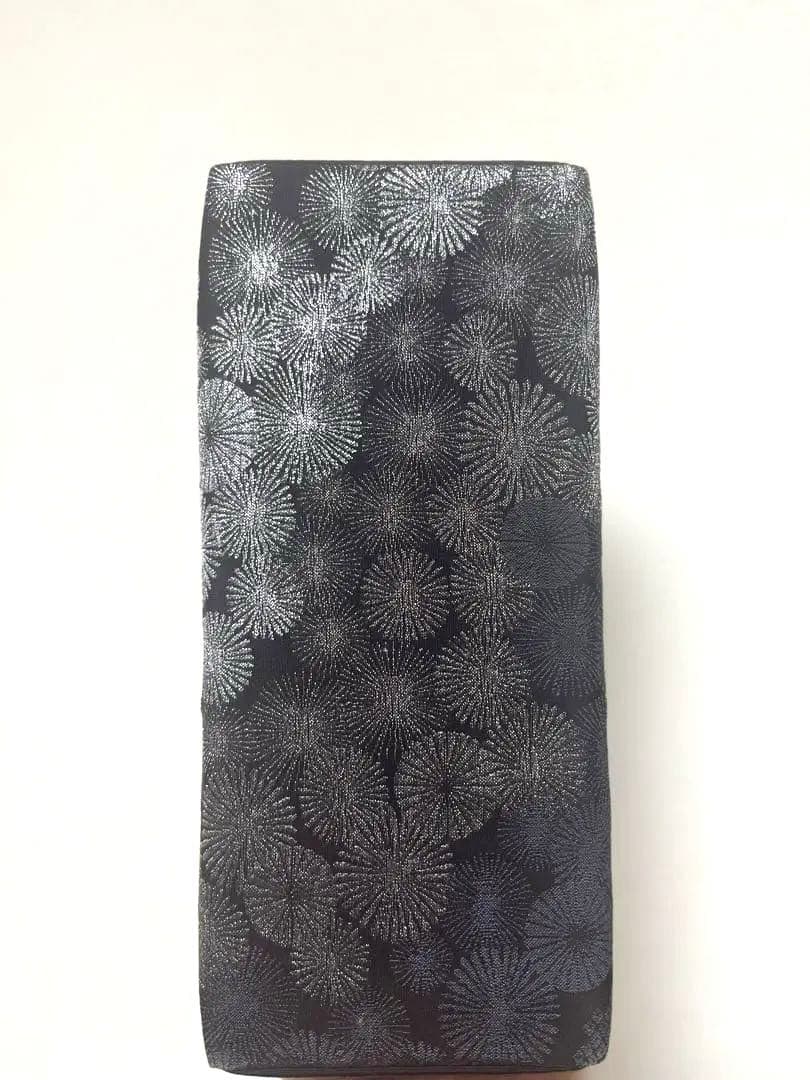 【新品】和装用バッグ　黒×銀