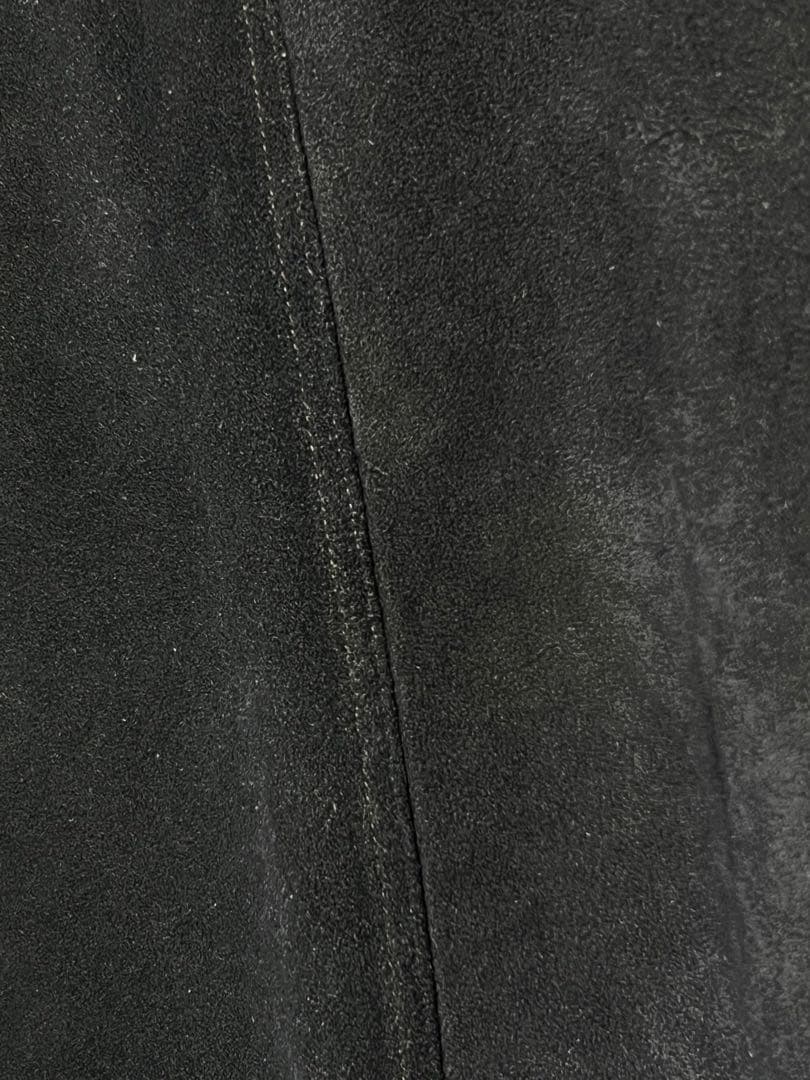 RRL インディゴ レザー シャツ ジャケット L