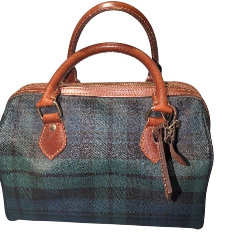 美品　ポロラルフローレン　ヴィンテージ　ミニボストン　ハンドバッグ