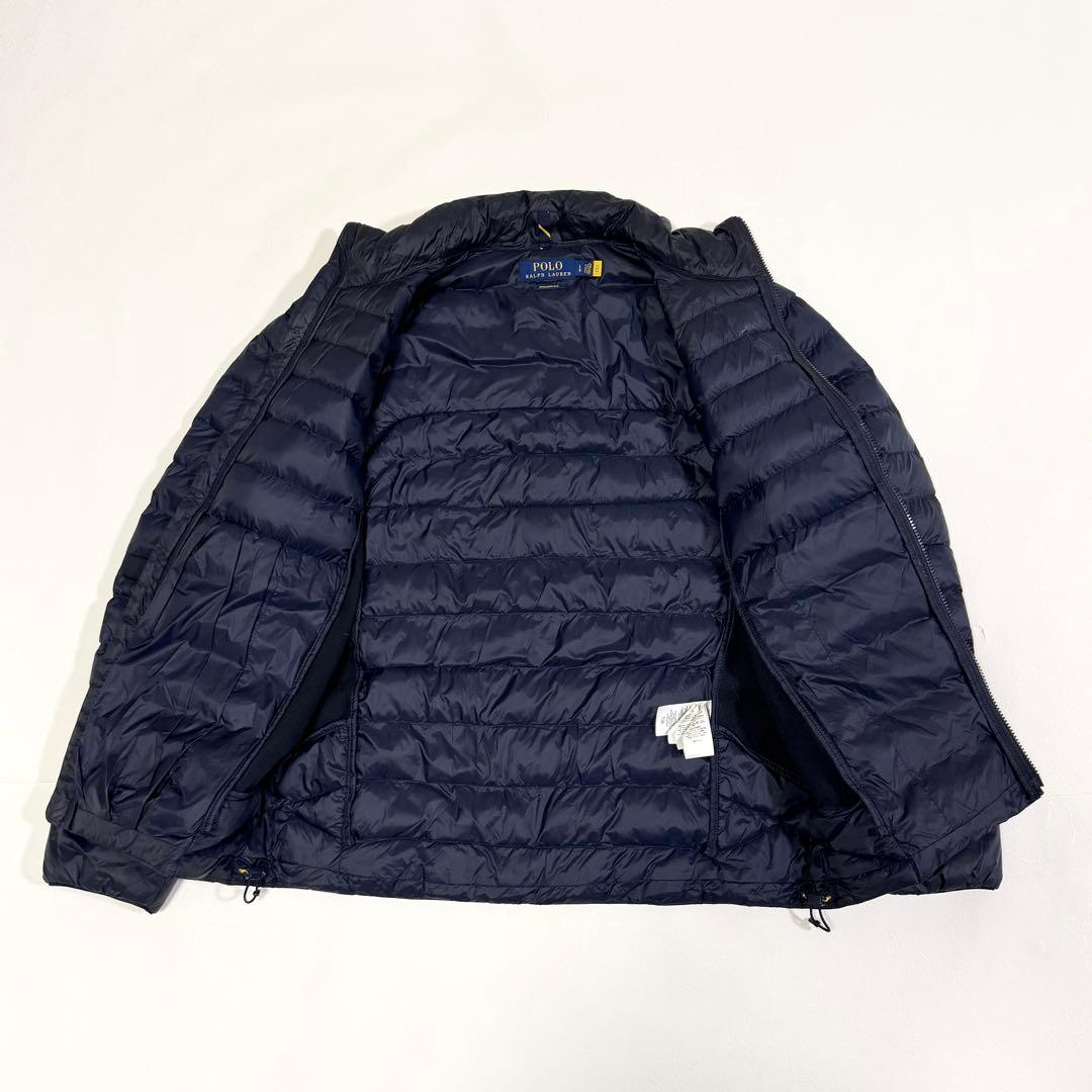 ポロラルフローレン 中綿ダウンジャケット パッカブル ポニー ネイビー
