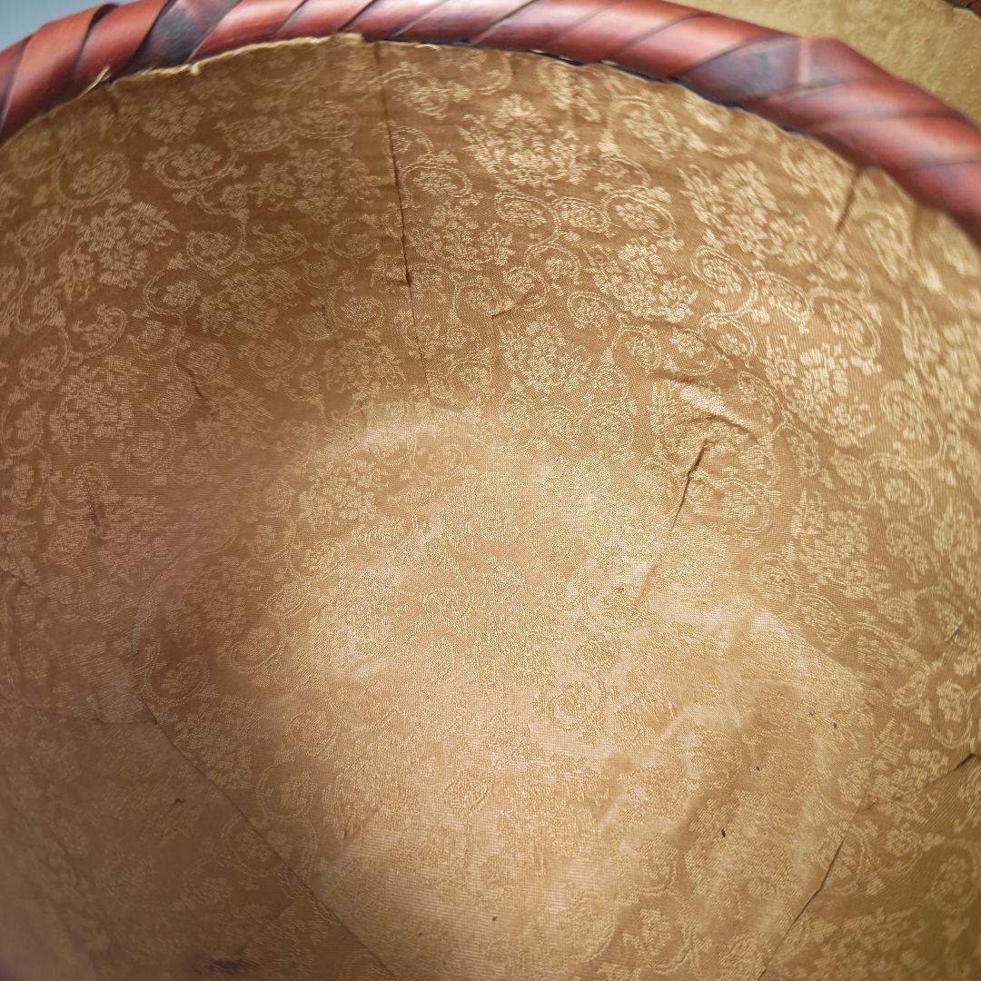 ウ312 茶籠『吉川日月作』『竹製 御所篭 共箱 茶道具』野点籠 - メルカリ