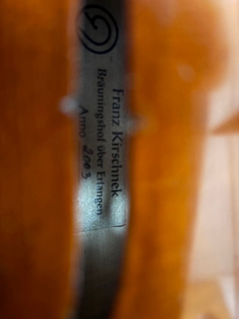 オ*フ様 ビオラ　ゆみ・ケース付き