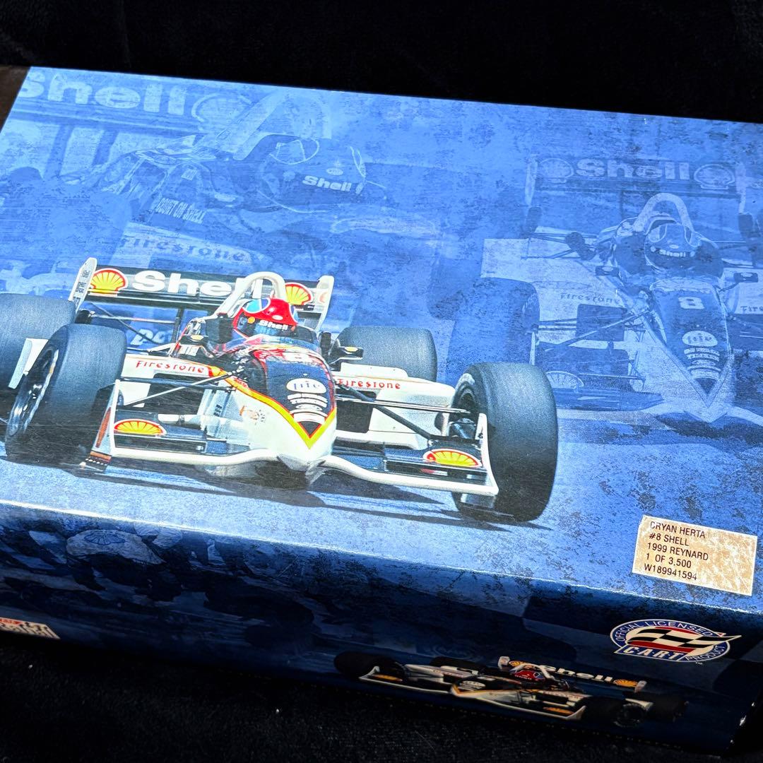 ブライアン・ハータ サイン入り 1/18 Action レイナード 99i