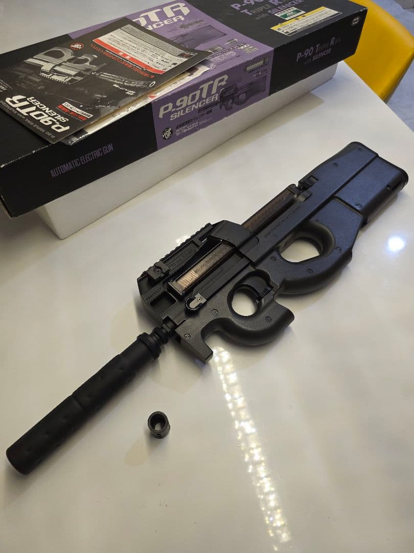 P90TR 電動ガン サイレンサー ハイサイクル仕様　東京マルイ