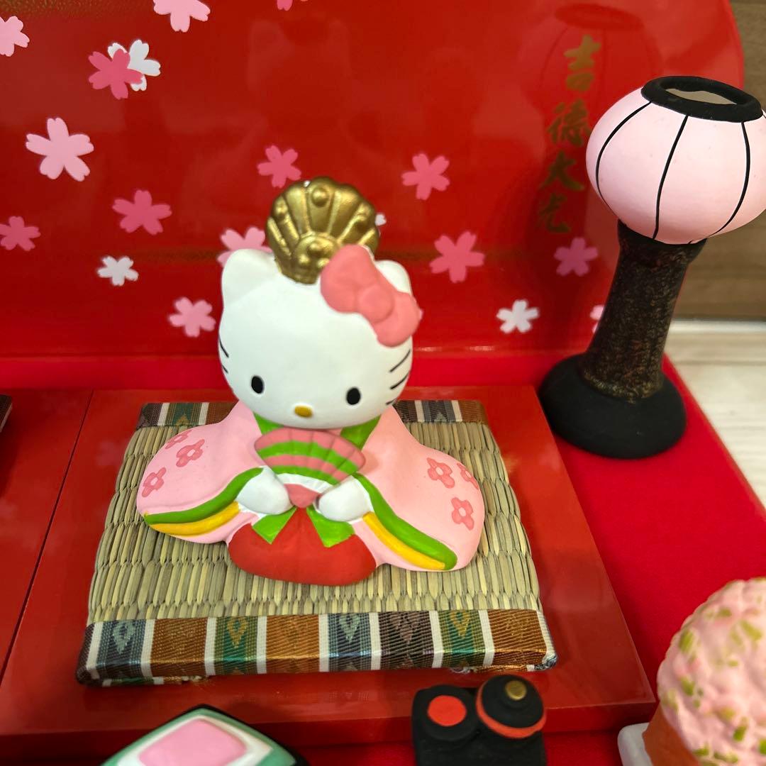 【超美品】SANRIO サンリオ　キティ　雛人形