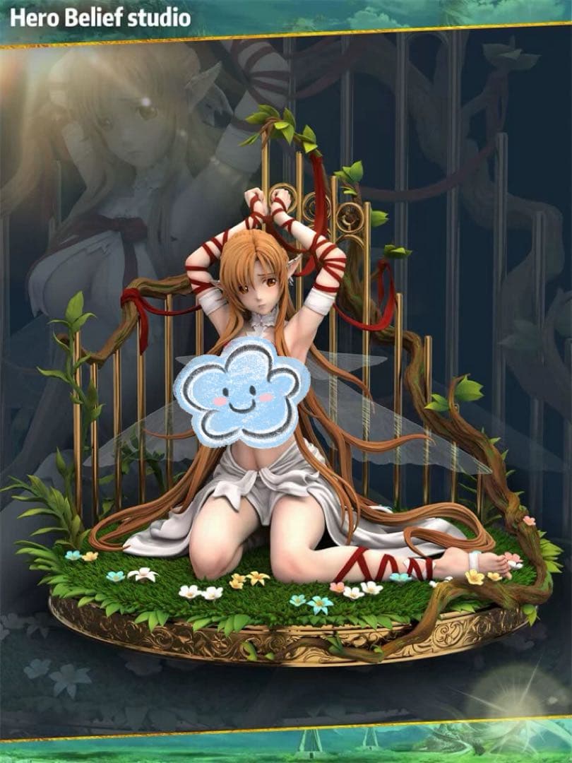 アスナ　結城明日奈 フィギュア ソードアート・オンライン　ガレージキット