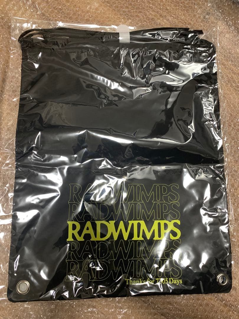 RADWIMPS ONLINE STORE RADWIMPS 20th TOURグッズ あにゅー ナップサック