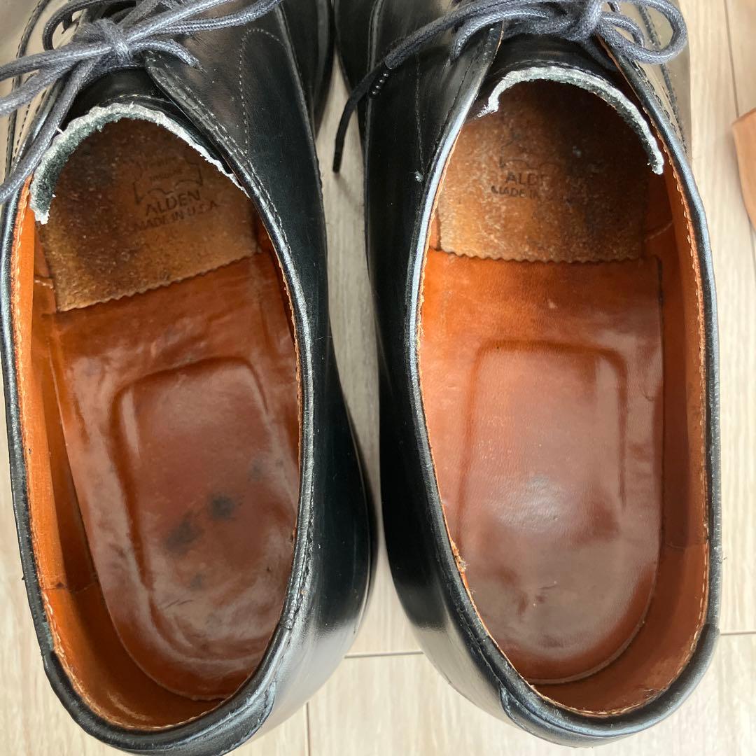 Alden オールデン　901　ブラックカーフスキン　US9/27.0cm