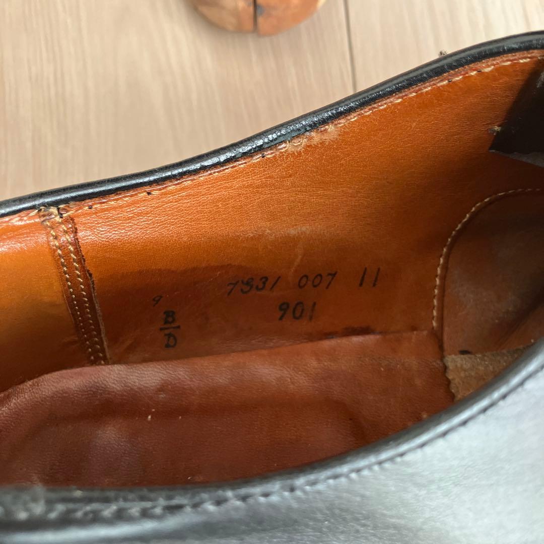 Alden オールデン　901　ブラックカーフスキン　US9/27.0cm