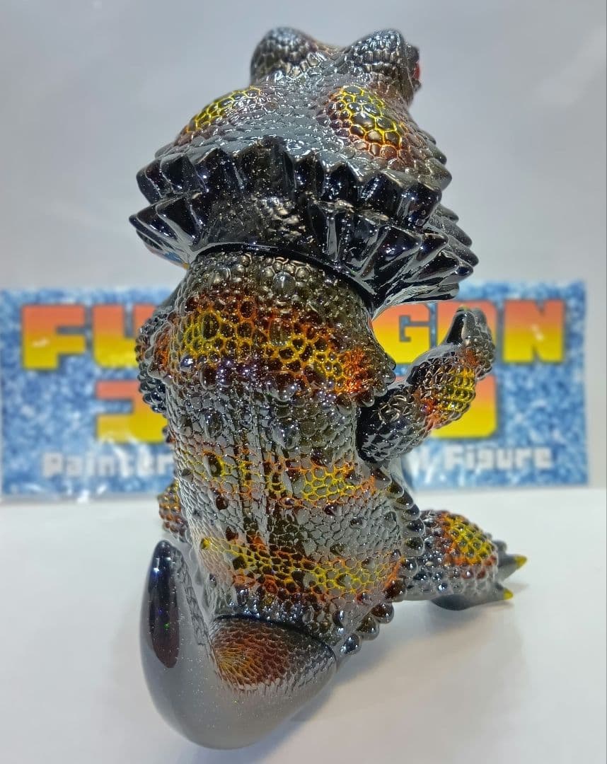 ペインターネット フトアゴン ソフビ バーニングドラゴン【開封品】