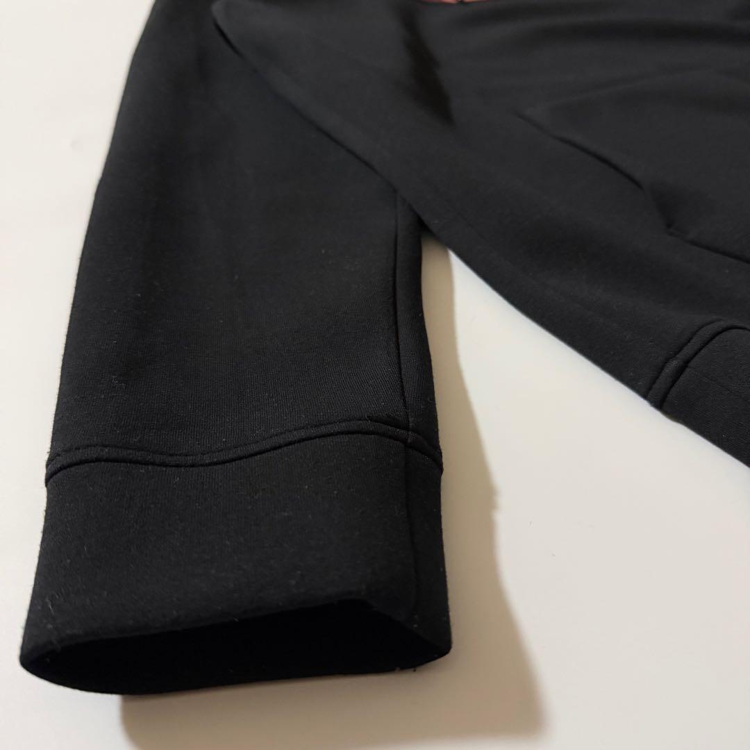 ブラックレーベルクレストブリッジ CBチェック切換えダンボールニットパーカー L