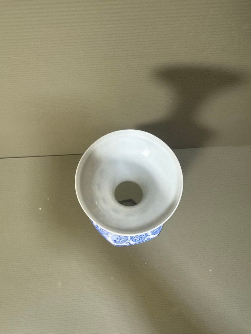 2234 中国美術 景徳鎮 薄胎 花瓶