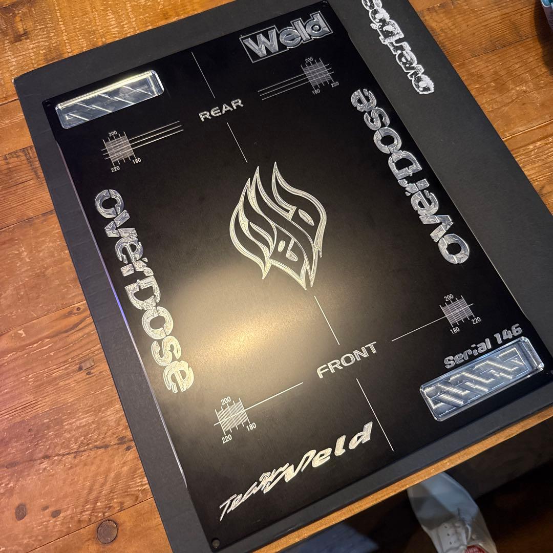 オーバードーズoverdose セッテングボードブラックWeldバージョン限定