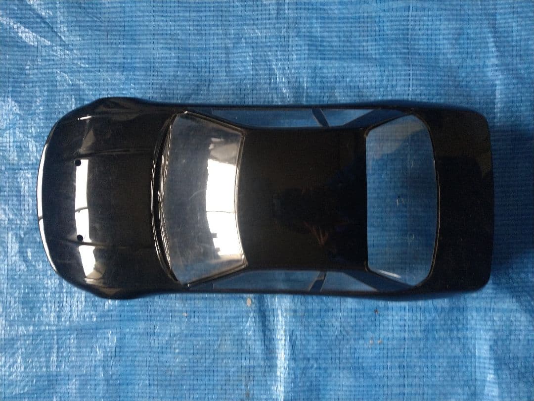 S13　シルビア　ボディのみ　1/10RC　電動ラジコン　穴あり　中古品