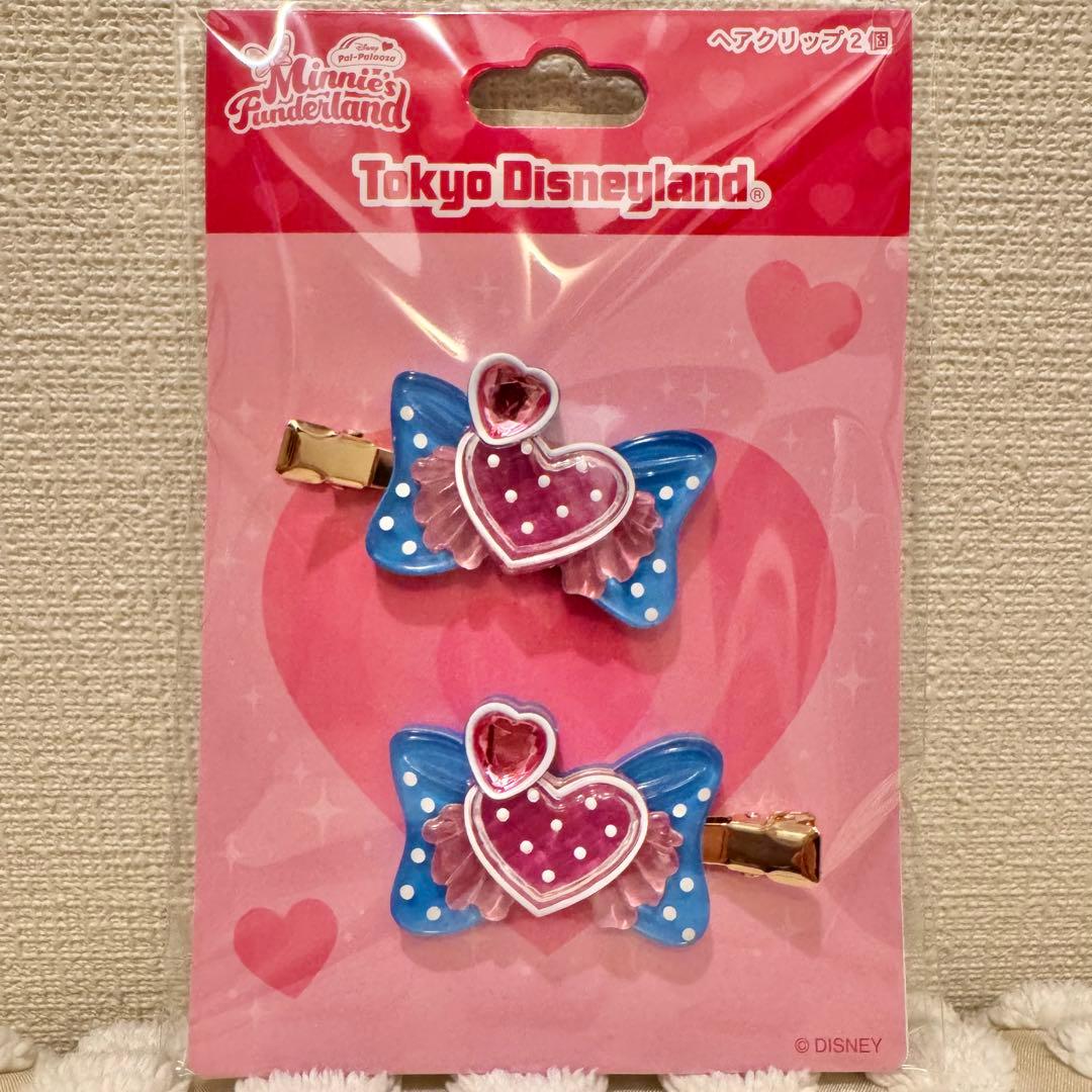 ディズニー ミニーのファンダーランド ヘアクリップセット - メルカリ