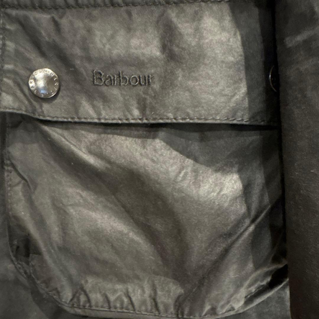 24年製 バブアー ビデイル 38 ブラック オイルドジャケット