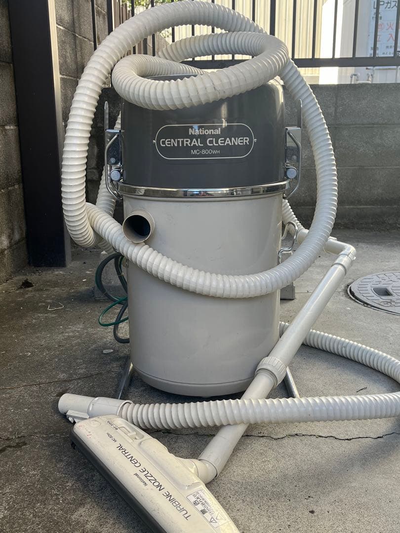 訳あり】レア 希少 ナショナル セントラルクリーナー MC-800WH レトロ