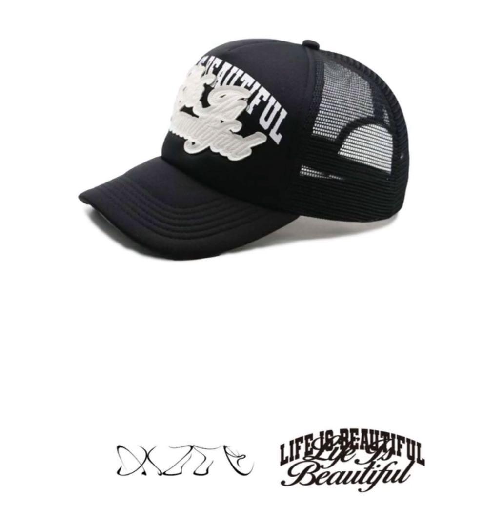 xizle メッシュキャップ TRUCKER HAT (L!FE)｜xizle メッシュキャップ