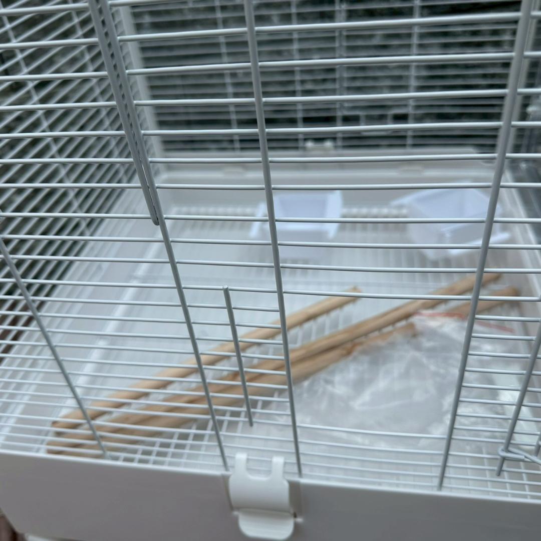 新品未使用】Ruexue 透明アクリルドア付き 鳥かご - メルカリ