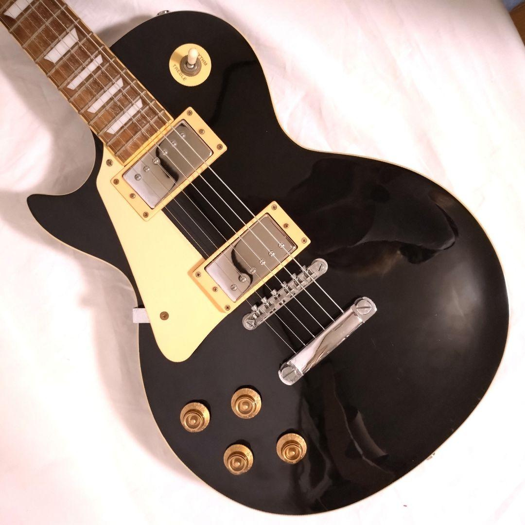 Photogenic　レスポールタイプ　レフティ　フォトジェニック　ブラック エレキギター レスポールタイプ PhotoGenic（フォトジェニック