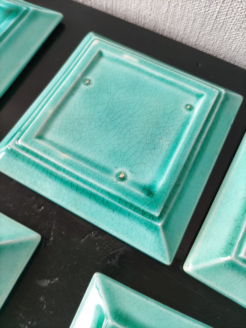 珉平焼網目豆皿5枚セット