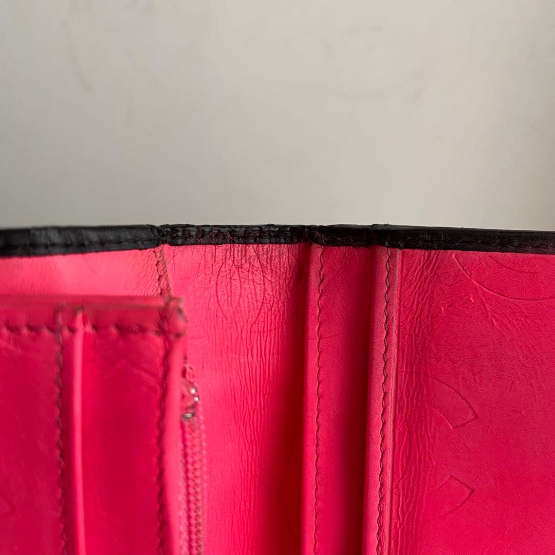 箱カードシール有り✨シャネルカンボンラインマトラッセ長財布ピンクCHANEL