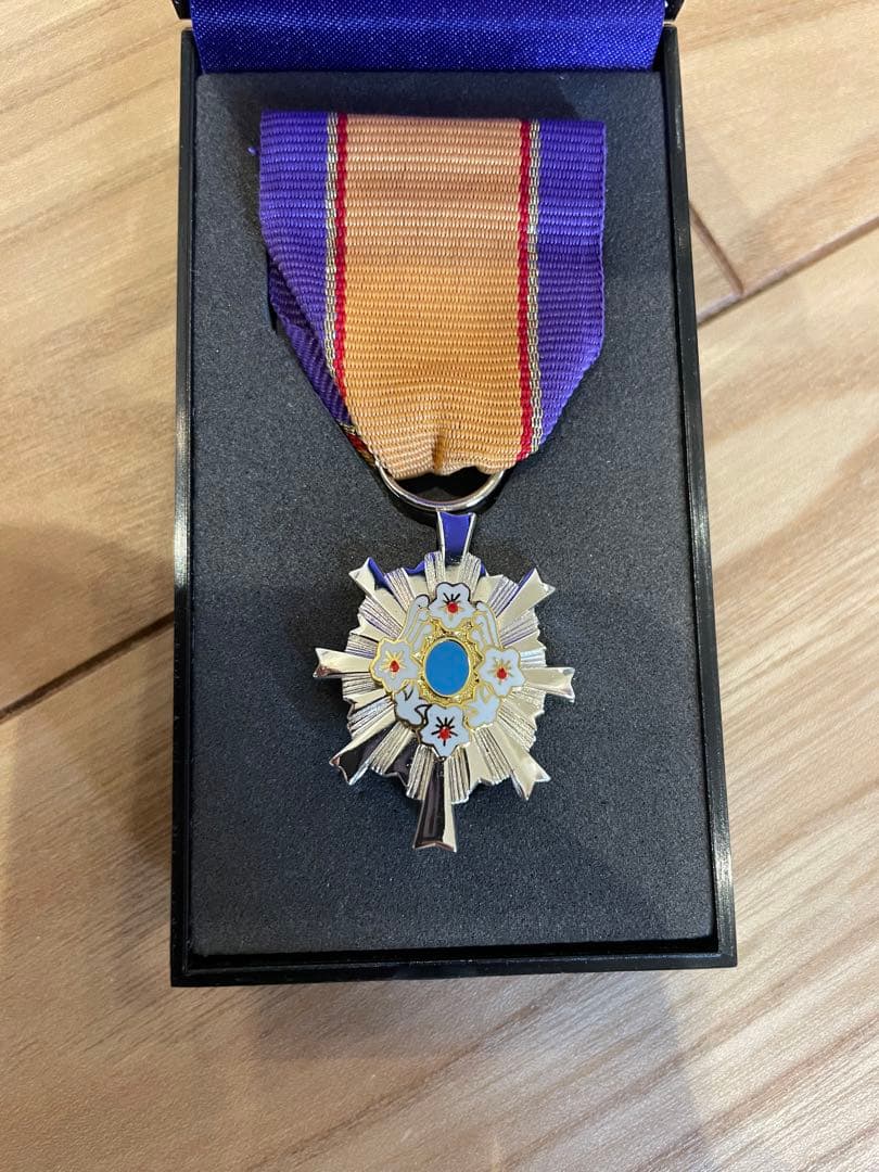 3点セット5級 防衛功労章 15号 綬付 防衛記念賞