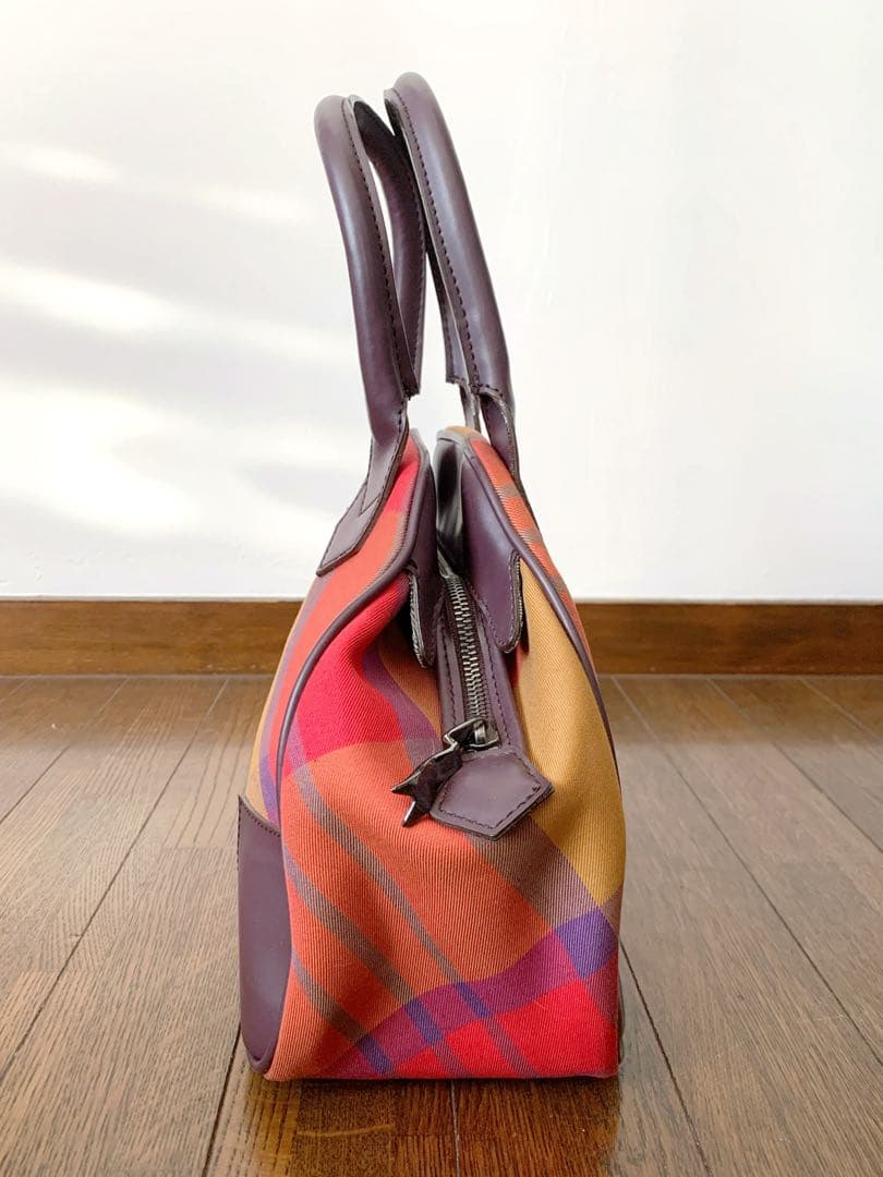 ヴィヴィアン・ウエストウッド ヤスミン ハンドバッグ チェック