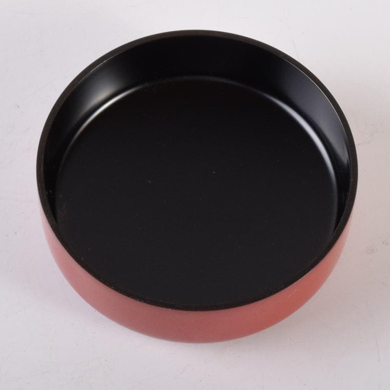 茶道具　輪島塗　前志芸男作　沈金若松鳥蒔絵　棗　共箱　V　7098