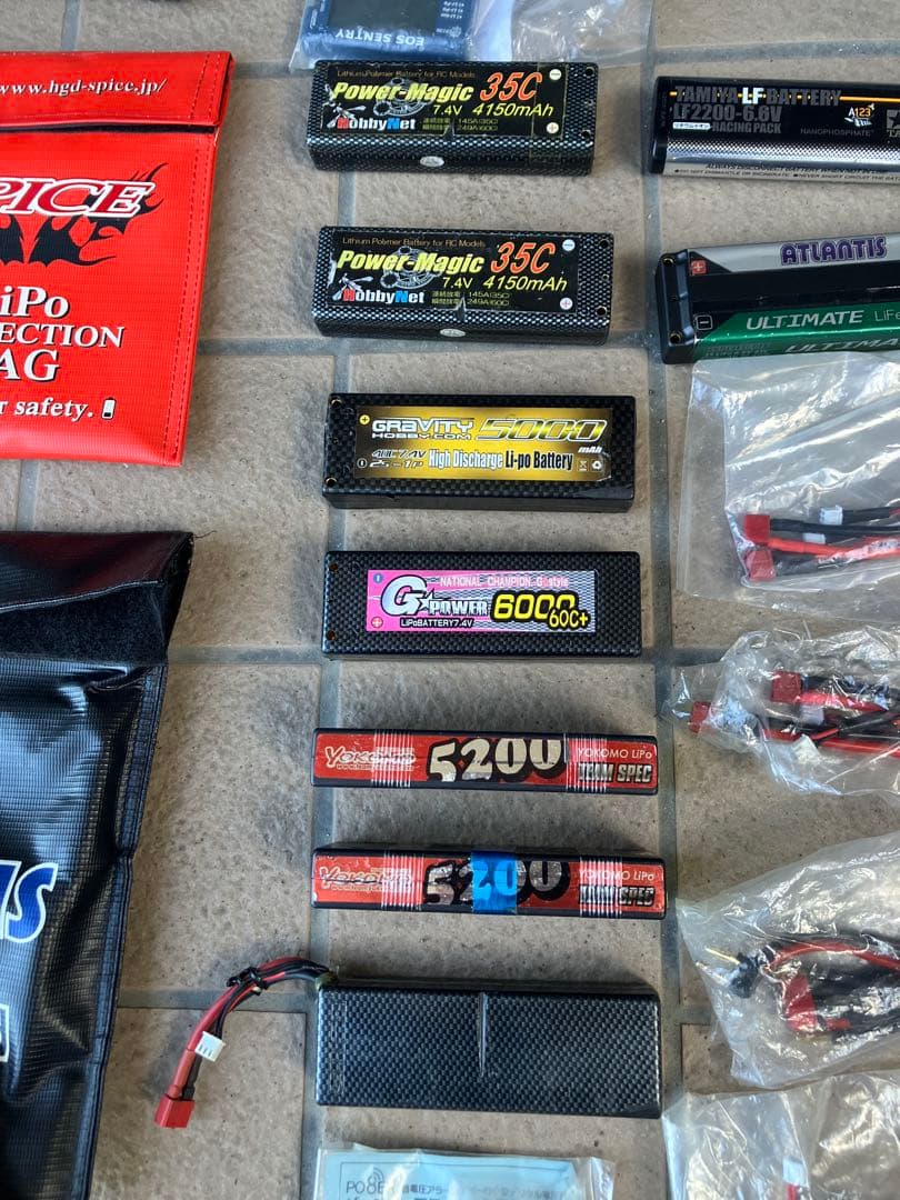 充電器＆リポバッグ他パーツセット