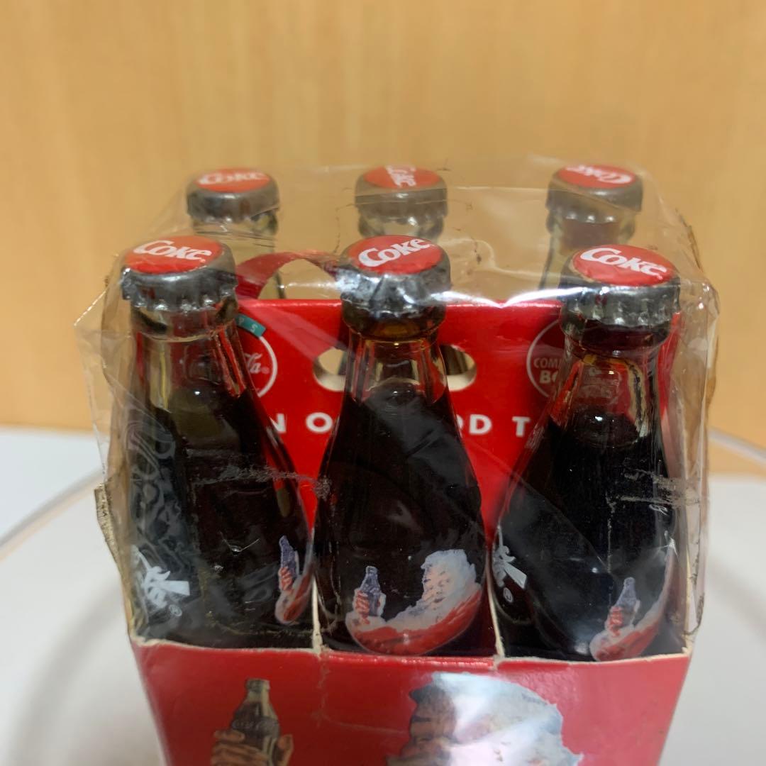 入手困難】【希少】Coca-Cola ミニチュアボトル 6本セット ケース付き